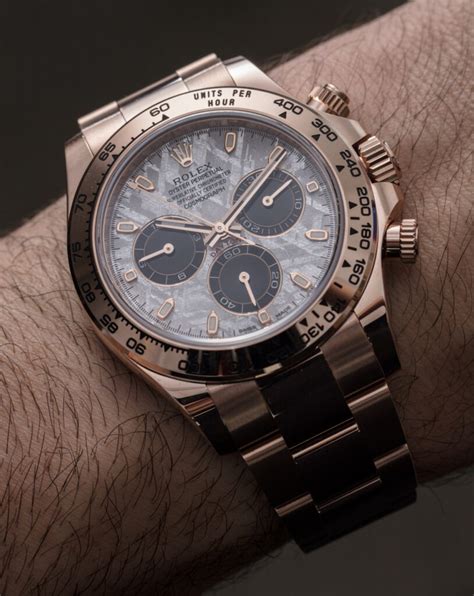 armband rolex daytona|rolex daytona with meteorite dial.